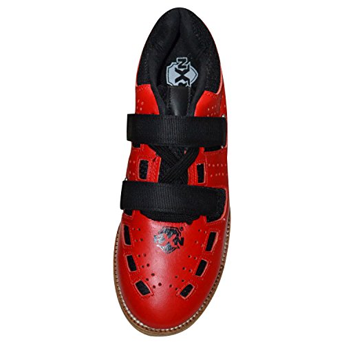 RXN Weightlifting Shoes 9 Red-Black