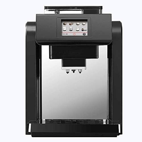 QUANOVO Fully Automatic Coffee Machine Milk Foam & Grinding Integrated Coffee Maker Intelligent Touch Screen Espresso Machine Three Colors To Choose From,Black