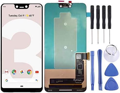 GLX Parts LCD Screen Display Touch Digitizer Glass Assembly For Google Pixel 3 XL BLACK