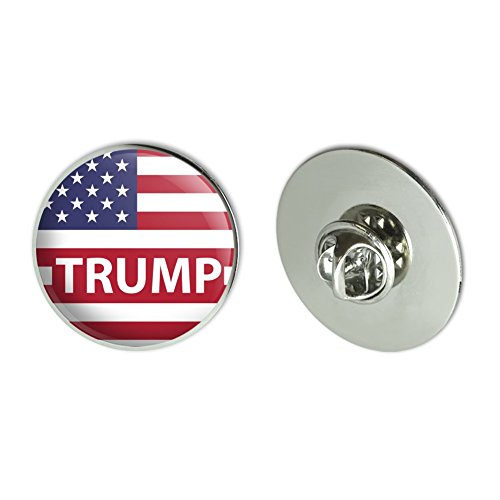 President Trump American Flag Metal 1.1