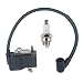 Atoparts Ignition Coil with Spark Plug for Husqvarna for 125L 125E 128L 128LD Line Trimmers Replaces 545046701