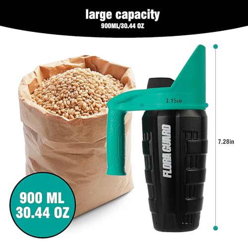 FLORA GUARD 30 oz Hand Seed Spreader, Adjustable Lawn Seed Spreader photo 8