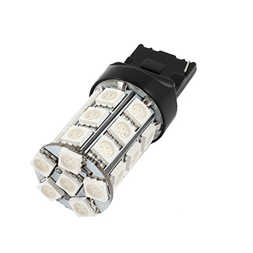 uxcell Red 7440 W21W 5050 SMD 27 LED Brake Turn Signal Rear Light Bulb Lamp