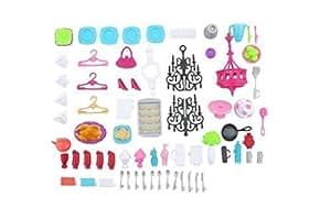 Amazon.com: Barbie Dream House Replacement Accessories (Cups, Plates