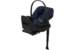 Cybex Cloud G Lux Comfort Extend Infant Car Seat with Anti-Rebound Base, Load Leg, Linear Side Impact Protection, Latch Install, Ergonomic Full Recline, Extended Leg Rest, Ocean Blue