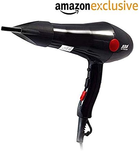 UNIK BRAND 1800W Professional Hot and Cold Hair Dryers with 2 Switch Speed Setting and Thin Styling Nozzle, Diffuser for Men and Women (Multicolour)