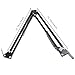 Weymic® Universal Microphone Suspension Boom Scissor Arm Stand with Holder for Broadcast Studio Fit for All Kinds of Studio Microphone,more Stronger Structure,Max Load Capacity Up to 2.6 pounds