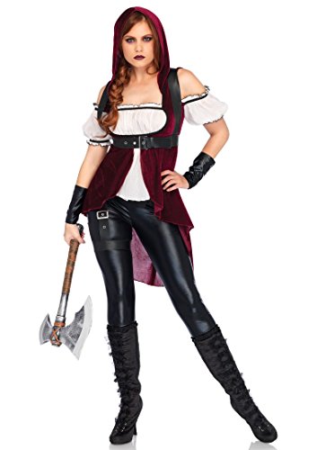 4 PC. Ladies Rebel Red Huntress Set