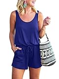 ANRABESS Womens Casual Summer One Piece Sleeveless