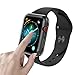 GeeRic Screen Protector Compatible with Apple Watch 40mm Series 4/5, 5 Pack Soft Slim Full-Around Protective 5 Color-Clear/Black/Silver/Gold/Rose Gold