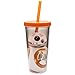 Zak Designs Star Wars: The Force Awakens Insulated Cup with Straw - BB-8