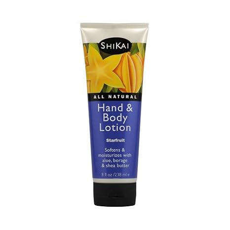 Shikai all Natural hand and Body Lotion starfruit - 8floz (081738343119)