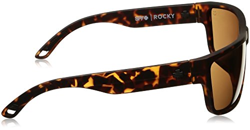 Spy Optic Rocky Flat Sunglasses, Matte Camo Tort/Happy Bronze, 64 mm
