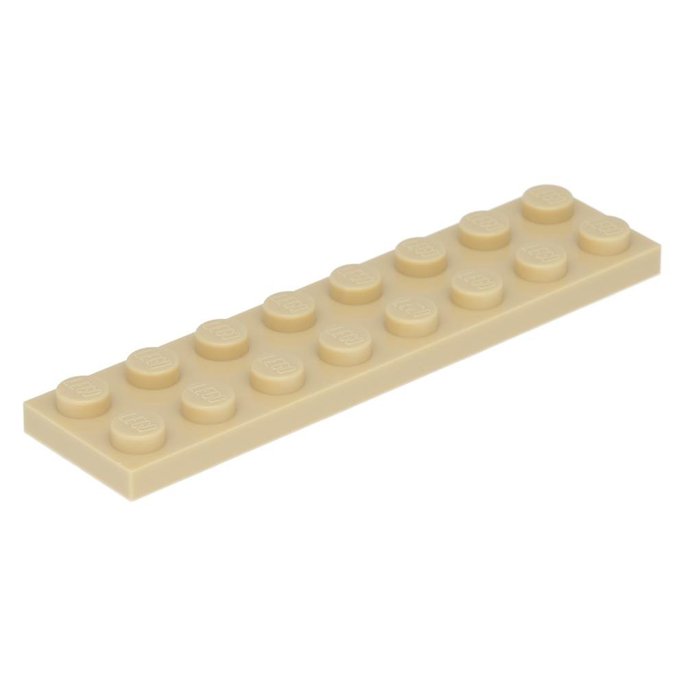 5 x LEGO® Plate 2 x 8 Tan