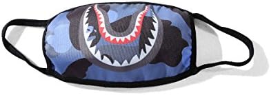 Camping First Aid Kits Bape Black Black Shark Face Mask (black)