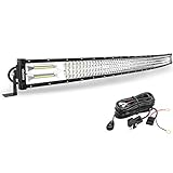 oEdRo LED Light Bar Curved with Wiring Harness