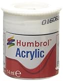 Humbrol Acrylic Paint, White