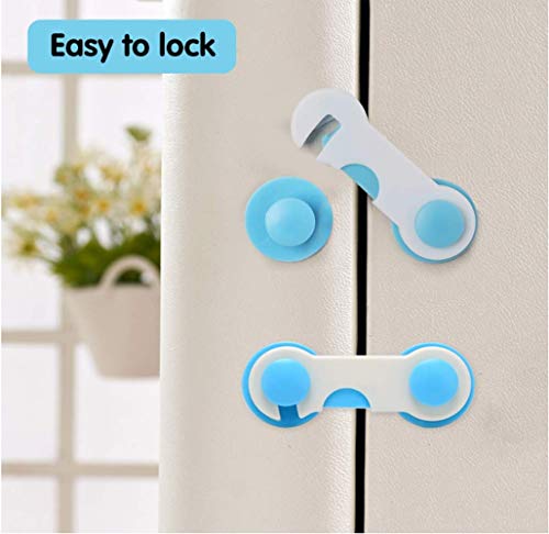 Gvbest Baby Safety kit, 12 Safety Locks,10 Corner Guards,6 Outlet Covers,4 Door Stopper,Kid Friendly Shield - Thumbnail 2