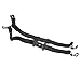 Vktech 2Pcs Black Sports Sunglasses Adjustable Elastic Band Strap Cord