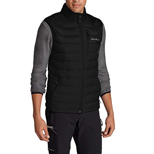 Eddie Bauer Men's Downlight Vest, Black Large Pricepulse