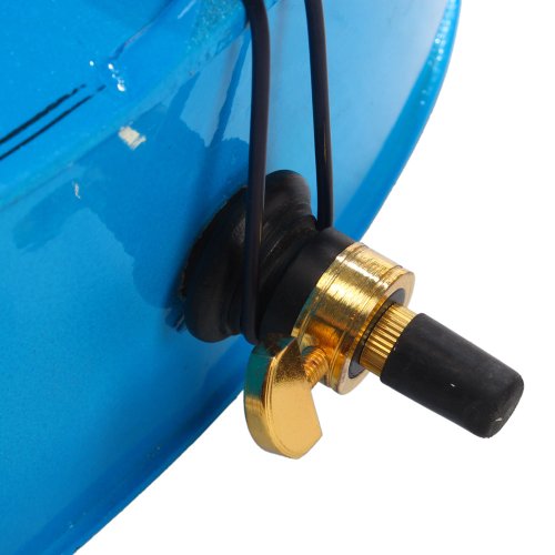 LYKOS 4/4 Acoustic Cello + Case + Bow + Rosin Wood Color Beautiful Varnish Finishing (Blue) - Thumbnail 7