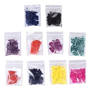 EXCEART 10 Pcs Kaars Wax Dye 10 Kleuren Soja Kaars Dye Kaars Kleur Dye Blok Voor Diy Kleurstof Soja Wax Kaars Maken…