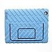 Apple iPad 2 iPad 3 iPad 4 Hideaway with Stand Blue Black Gumdrop Cases Silicone Rugged Shock Absorbing Protective Dual Layer Cover Case