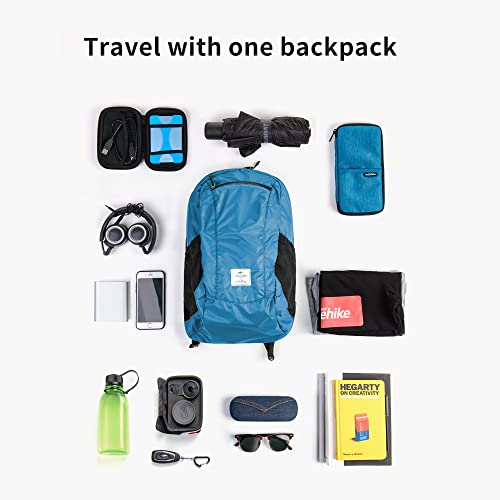 Naturehike 18L Hiking Daypack, Waterproof Travel Backpack, Lightweight Packable Backpack for