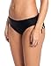 Ocean Blues Women's Swim Standard Adjustable Waist Bikini Bottom, Black, Medium