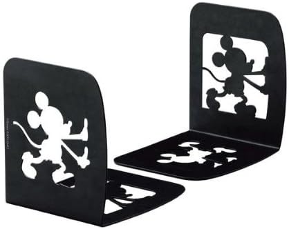 Amazon Co Jp ディズニー ブックエンド ミッキー Sd 1991 Bk 190 ブラック 2808as ホーム キッチン