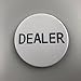 YH Poker Set of 5 Professional Casino Texas Holdem Poker Dealer Buttons
