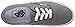 Vans Unisex Authentic Pewter/Black Sneaker - 8.5