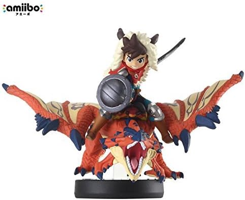 [JAPANESE Ver.] Amiibo Nintendo One-Eyed Liolaus & Rider (Boy) Monster Hunter Stories Wii U 3DS