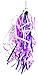 ACTION Streamer, White/Pink/Purple