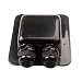 Link Solar Weatherproof ABS Solar Double Cable Entry Gland,Curved Cable Connector for All Cable Types 2mm&sup2; to 6mm&sup2; for Rv, Campervan, Boat (Black)
