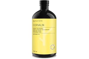Cervalin - Sleep aid liquid, Naturally calm and relaxes the mind - 500ml - Made in Canada - L-theanine and Melatonin combinat
