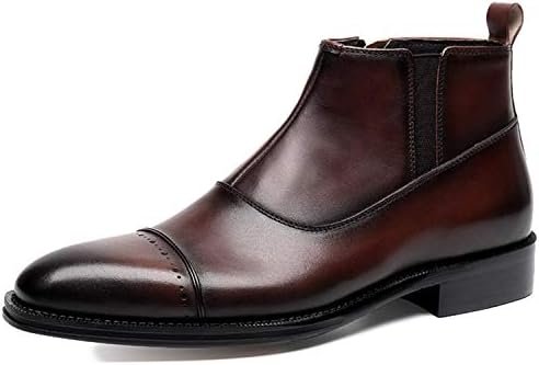 サイドゴアブーツ エンジニアブーツ メンズ 本革 革靴 ストレートチップ ショートブーツ チェルシーブーツ ビジネスシューズ 高級靴 ファッション 履きやすい 防滑 通気 靴 おしゃれ Pasadenahc Com