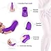 G Spot Finger Vibrator, PALOQUETH Personal Vibrator Clitoris Massager Sex Toy for Couples with 9 Powerful Vibration Textured Head for Intense Stimulation, Waterproof Wireless Remote Rechargeablethumb 3