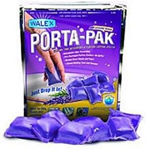 Walex RV Trailer Camper Sanitation Porta-Pak Deodorizer Lavender 10Pk PPRV10LAV (Quantity 10)