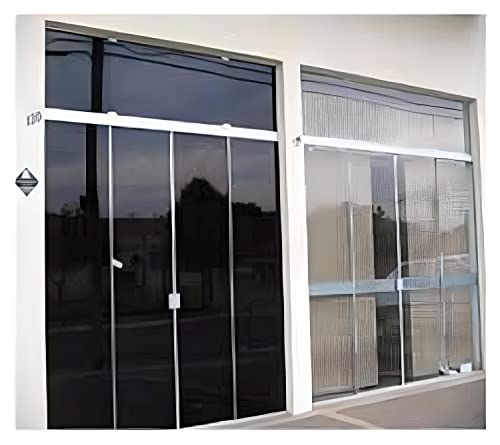 Adesivo Preto Blackout Impermeável Lavável Bloqueia Luz Janela Vidro Porta 2m x 60cm