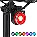 Padonpower Bike Tail Light-USB Rechargeable Rear Bike Light, 7 Colors LED Flash Light for Road Bike, 60 Hours Runtime, IPX5 Waterproof Easy to Install Bicycle Light