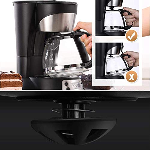 BJLWTQ Filterkaffeemaschine, 0.75L Kapazität Kaffeemaschine Programmierbare 24-Stunden-Timer mit LCD-Display, 800W… – Bild 5