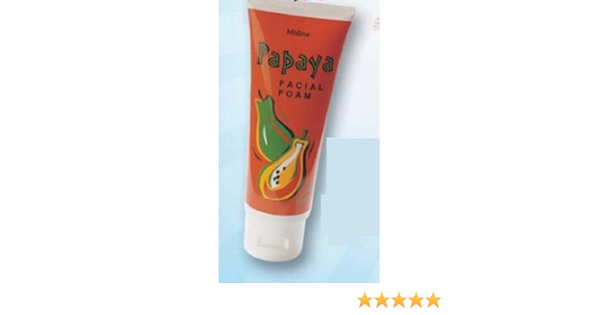papaya facial foam
