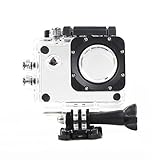 Action Camera Waterproof Case Underwater Housing for SJ4000, SJ5000, SJ6000, SJ7000, SJCAM, Crosstour, Odrvm, dbpower, Akaso, Eken, DROGRACE etc Helmet Sports Camera