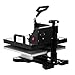 OrangeA Heat Press 8 in 1 Swing Away Heat Press Machine 1050W Hat Press 15X15Inch Heat Platen Multifunction Hat Mug Plate Cap (15X15Inch 8 in 1 Dual LED Display)