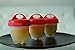 Egglettes Egg Cooker - Hard Boiled Eggs Without The Shell | AS SEEN ON TV | 6 Pack Set