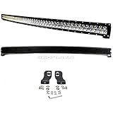 HX-PLAZA Curved 300W Led Light Bar Epistar LED Work light Flood Spot 12V 24V for 4WD AWD Off-road Offroad Truck Pickup Pick-up 4x4 Car SUV Van Wagon Camper Camber