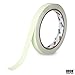Glow Tape - 1 Inch x 30ft Vinyl Adhesive Glow-in-The-Dark Tape Roll - Lasts Up to 12 Hours