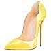 Comfity Pumps for Women, Sexy Pointed Toe High Heels Slip On Shoes Party Wedding Pumps