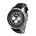 GuTe Classic Mens Pro Automatic Mechanical Wristwatch Black Dial Day&Date Luminous Hands
